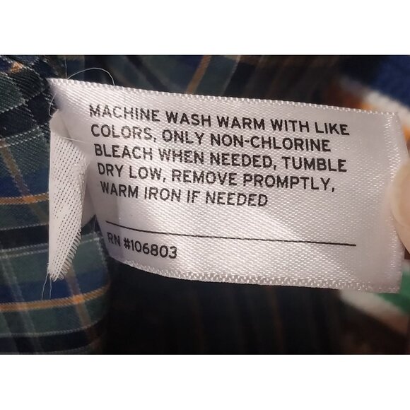 Duluth Trading Co. Mens Relaxed Fit Button-Down Shirt M Classic Outdoor Relax - Picture 4 of 5